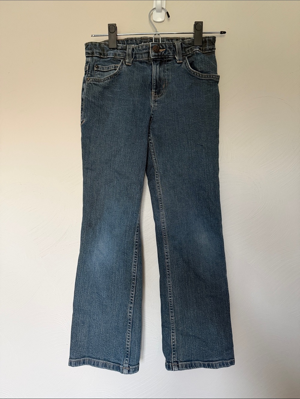 Cat & Jack boys classic blue bootcut jeans